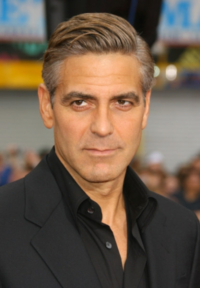 The attractive George Clooney